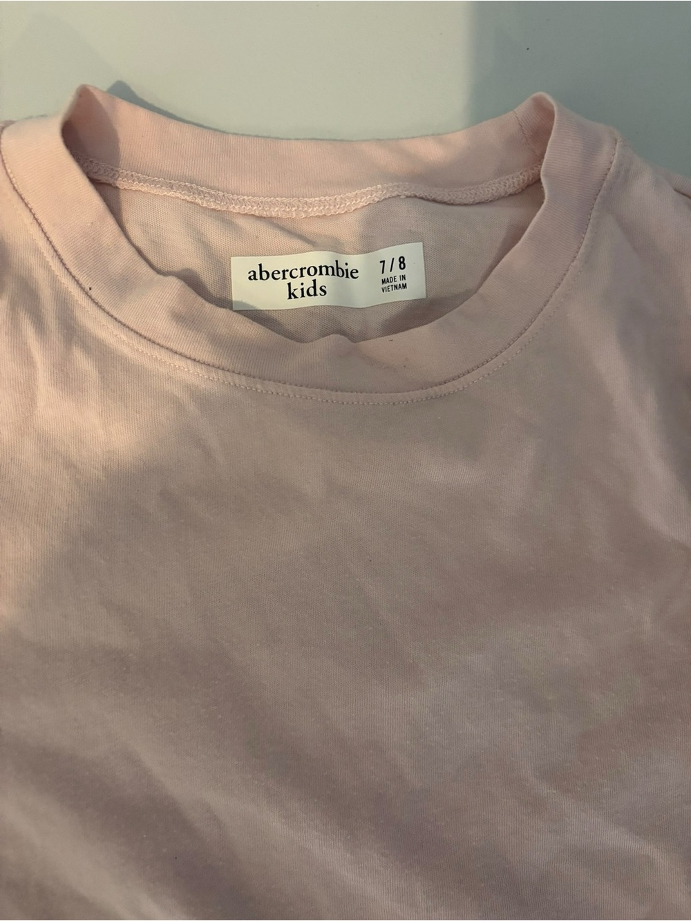 abercrombie kids Black Goonies Graphic Tee & Light Pink Crewneck Tee - Picture 3 of 3